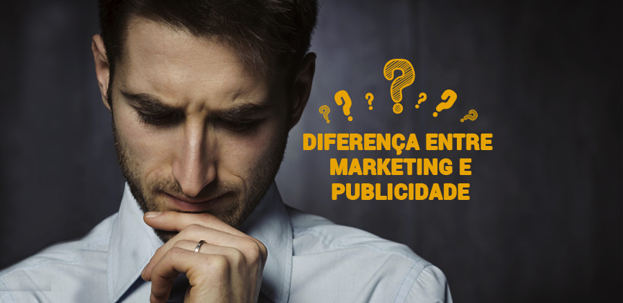 A diferença entre marketing e publicidade